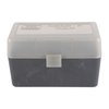 MTM CASE-GARD FLIP TOP RIFLE AMMO BOX 224 CLARK-9.3X57MM 50 ROUND SMOKE