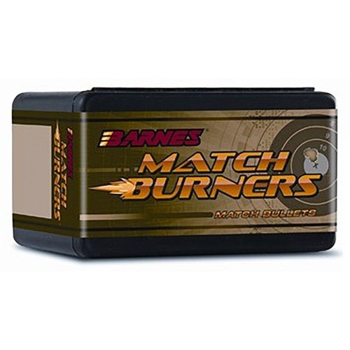 Barnes Match Burner 6mm bullets offer unmatched accuracy and affordability, ideal for competitive shooting, benchrest, and everyday plinking.