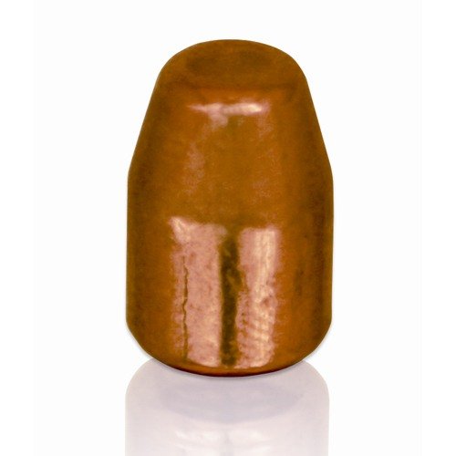 Berry's 38/357 caliber bullets feature 100% copper plating to reduce lead exposure and fouling, offering a cost-effective alternative to jacketed projectiles.