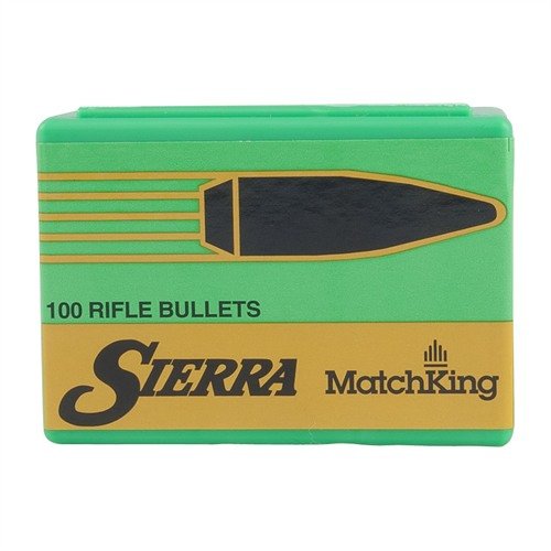 Achieve unmatched accuracy with Sierra's MatchKing 30 Caliber 125gr FBHP bullets, designed for long-range performance in competitive shooting conditions.