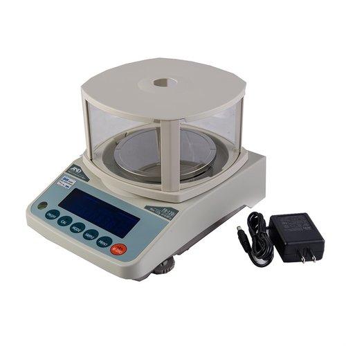 The A&D FX-120I Precision Scale offers 0.01g resolution, 1,882 grain capacity, fast 1-second stabilization, and an RS-232C interface, perfect for reloaders.