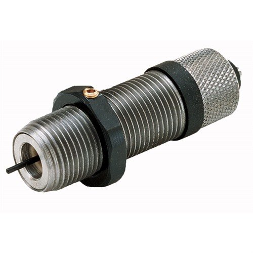 The RCBS Lube Die #1 decaps and lubes cases in one step, fits progressive and single-stage presses, covers 45 calibers, and is easy to refill.