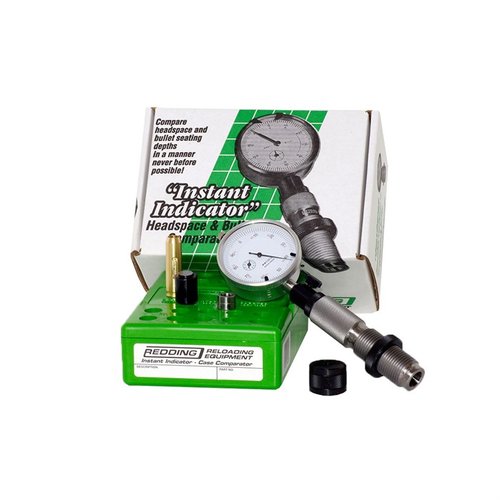 The Redding 260 Remington Instant Indicator offers precise headspace and bullet seating depth comparisons within .001", ensuring uniformity in your reloading process.