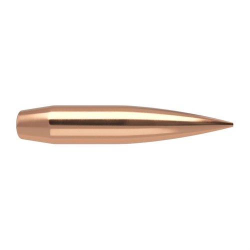 Experience unmatched accuracy with Nosler RDF 6.5MM HPBT bullets, featuring ultra-high BC, optimized compound ogive, and minimal meplat for superior performance.