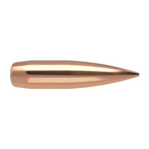 Experience unmatched accuracy with Nosler RDF 30 Caliber HPBT bullets, featuring ultra-high BC for flat trajectories, reduced wind drift, and minimal meplat for easy loading.