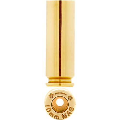Starline 10mm Magnum Brass offers heavy-duty, lengthened cases designed for superior performance, crafted with over 40 years of expertise in quality manufacturing.