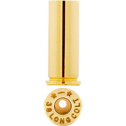 Starline 38 Long Colt Brass offers superior quality and reliability, compatible with .38 Special and .357 Magnum firearms, perfect for precision reloads.