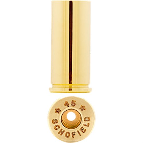 Starline 45 S&W Schofield Brass offers superior quality, precision sizing, and durability, perfect for light loads and custom tuning in your firearm.