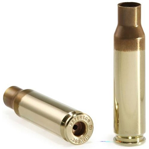 .308 Winchester Brass by Peterson Cartridge offers precision, consistency, and improved powder ignition with annealed and cleaned casings, available in large or small primer pockets.