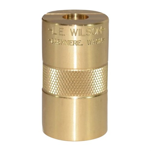 Upgrade your reloading with the L.E. Wilson 300 AAC Blackout Brass Case Gage, ensuring precise headspace, trimming needs, and excellent corrosion resistance.