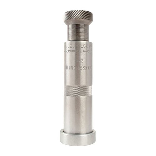 The L.E. Wilson 224 Valkyrie Bullet Seating Die offers unmatched accuracy with precise bullet and case alignment, ideal for benchrest shooters.