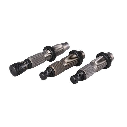 The Redding Type-S Elite Bushing Die Set offers precision sizing with interchangeable bushings, ensuring optimal neck tension and improved accuracy for reloaders.