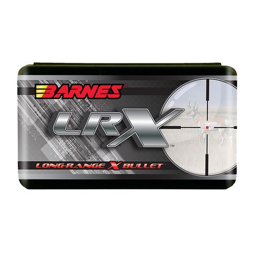 Experience superior long-range hunting with 100% copper Barnes LRX bullets, featuring a polymer tip for instant expansion and cutting petals for maximum damage.