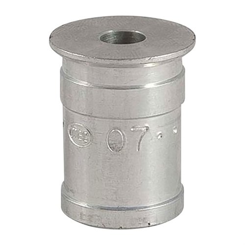 MEC Powder Bushings allow precise powder load adjustments for reloading. Available in various sizes, they ensure accuracy when paired with a scale for optimal results.