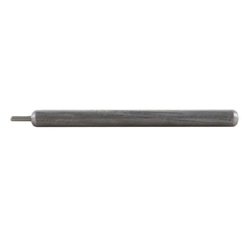 The L.E. Wilson 6mm Decapping Punch efficiently removes military crimped primers, allowing for easy case cleaning and tumbling without a reloading press.