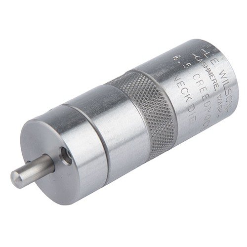 Control neck sizing with L.E. Wilson's 6.5mm Creedmoor Bushing Neck Sizing Die. Interchangeable bushings enhance concentricity and extend brass life.