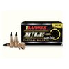 Experience exceptional accuracy and controlled double-diameter expansion with Barnes TAC-X Bullets, designed for superior barrier penetration and terminal performance.