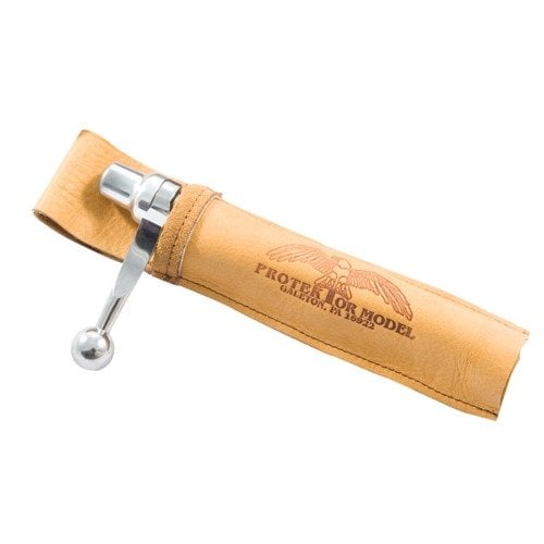 The Protektor Bolt Sheath offers safe storage for your rifle bolt, easy insertion for most bolts, and a convenient belt loop for hands-free carrying at the range.