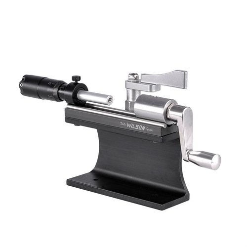 Experience precision with the Sinclair Stainless Ultimate Trimmer, featuring a micrometer head and unique case holder for consistent, accurate trim lengths.