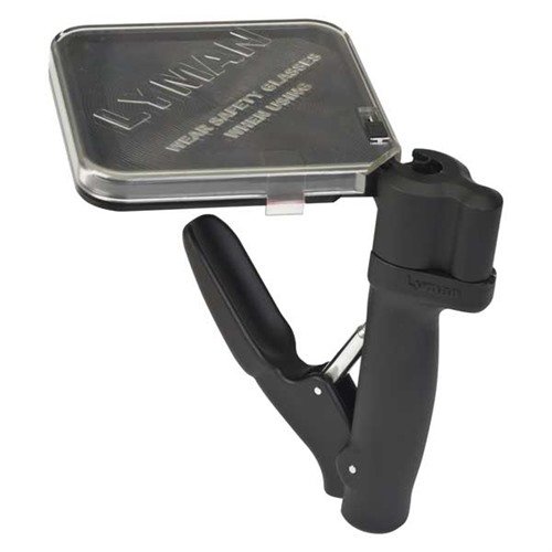 The Lyman E-ZEE Prime Hand Priming Tool offers ergonomic handling, prevents primer spillage with shut-off gates, and accepts standard shellholders for easy use.