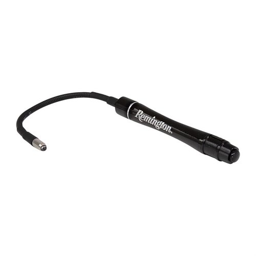 The REM™ BORE LIGHT EXTENDED FLEX features a flexible shaft and high-intensity LED, perfect for inspecting firearms for cleanliness and imperfections.