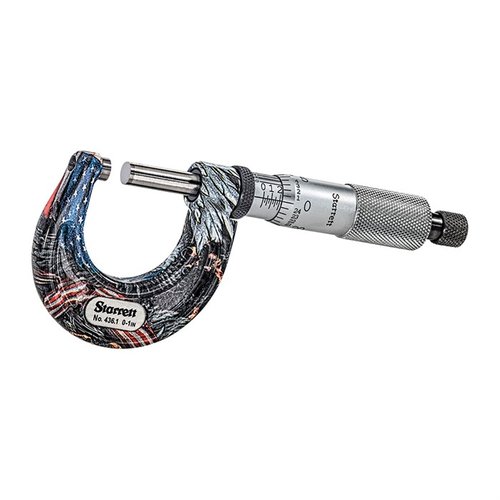 Experience unmatched precision with Starrett American Pride Micrometers, featuring 0.0001" accuracy, durable construction, and clear scale for effortless measurements.