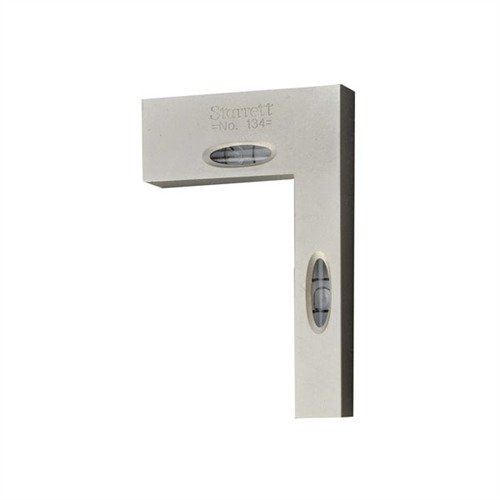 The STARRETT 134 Cross Test Level and Plumb features dual vials for precise leveling, a plumb vial for squareness checks, and a compact, durable design for portability.