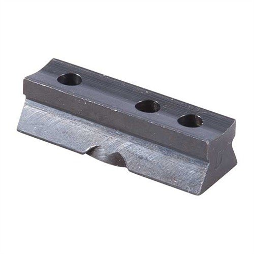 Mount target sights or external adjustment scopes securely on long range rifles with these versatile steel bases, ensuring alignment and preventing movement.