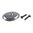 SUNNY HILL SOLID DOMED GRIP CAP, 1 SCREW, MILD STEEL