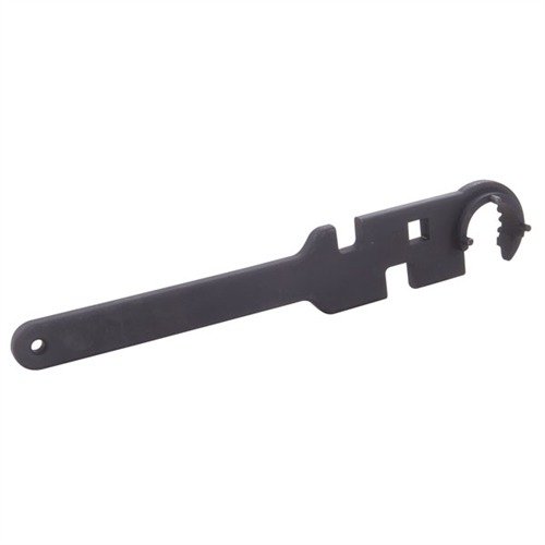 .223 Armorer's Wrench by Smith Enterprise, crafted from durable 17-4 stainless steel with a black oxide finish, fits all standard models for effortless gunsmithing.