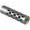 The Shrewd #2 Muzzle Brake 22 Caliber features 42 ports for superior recoil control, reducing muzzle rise and enhancing shooting accuracy. Gunsmithing required.