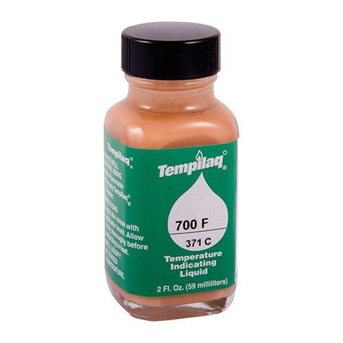TEMPILAQ® is a cost-effective heat indicator for hardening and tempering steel parts; it melts at 700°F, ensuring precise temperature control during treatment.