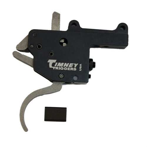 Enhance your shooting with the TIMNEY CZ 455 Trigger, featuring adjustable pull weight, crisp performance, and precision machined parts for ultimate reliability.