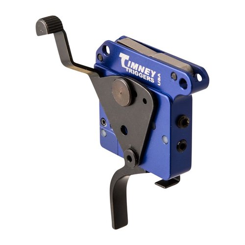 Upgrade your Remington 700 with the Timney Calvin Elite Trigger, featuring a lightweight design, adjustable pull weight, and a double sear for unmatched reliability.