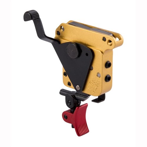 The Timney Calvin Elite Trigger offers full adjustability for sear engagement, overtravel, and pull weight, with a built-in safety and no gunsmith needed.