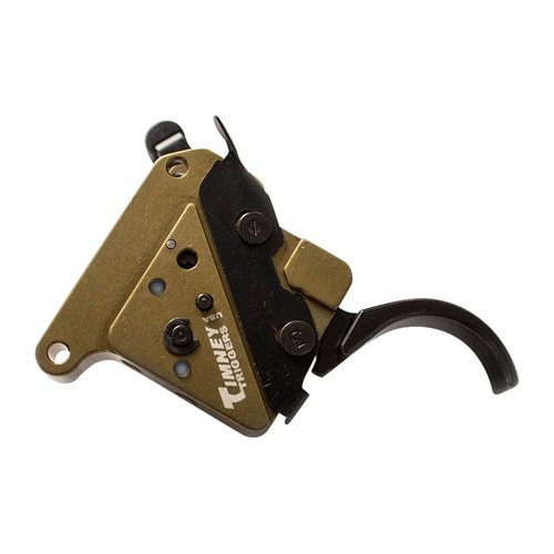 Upgrade your Remington 700 with the Timney Elite Hunter trigger for enhanced accuracy, easy drop-in installation, and customizable trigger shoe options.