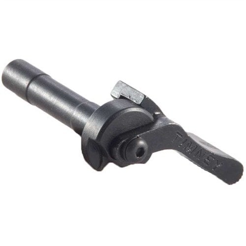 Upgrade to the Timney Buehler-Style Low Safety for faster operation, positive stops, and a sleek design that won't interfere with low-mounted scopes.