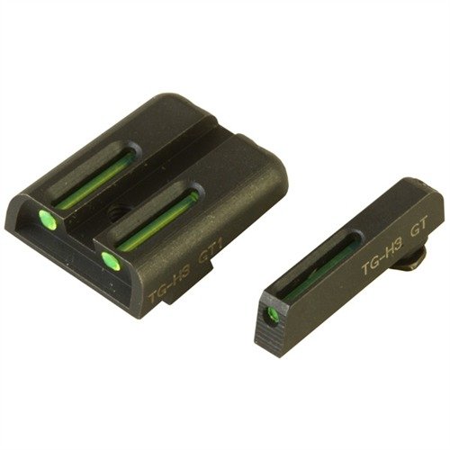 Experience fast sight acquisition in all light conditions with TRUGLO's TFO technology, featuring a durable steel body and low-profile design for Glock models.