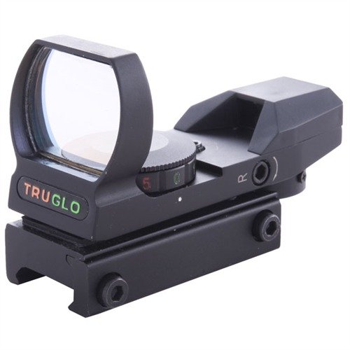 Experience unmatched versatility with the TRUGLO Open Red Dot Sight, featuring multiple reticles, dual-color illumination, and shock-resistant design for all shooting needs.