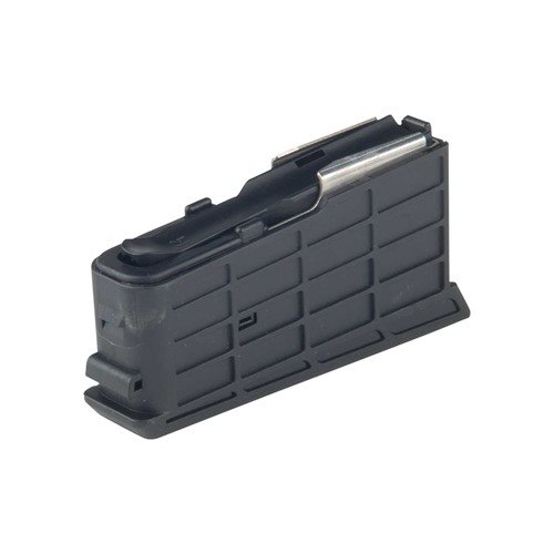 The SAKO A7 Magazine 7mm Rem Mag offers a durable synthetic black design, ensuring reliability and performance for your Sako firearm with a 3-round capacity.