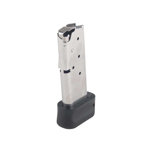 Enhance your shooting experience with the Beretta USA 6-round and 8-round stainless steel magazines for the Nano, 9mm, ensuring reliability and durability.