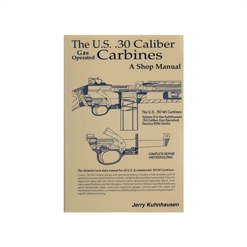 The US 30 Caliber M1 Carbine Shop Manual offers 224 pages of detailed assembly, inspection, and troubleshooting guidance, enhancing your carbine's performance.