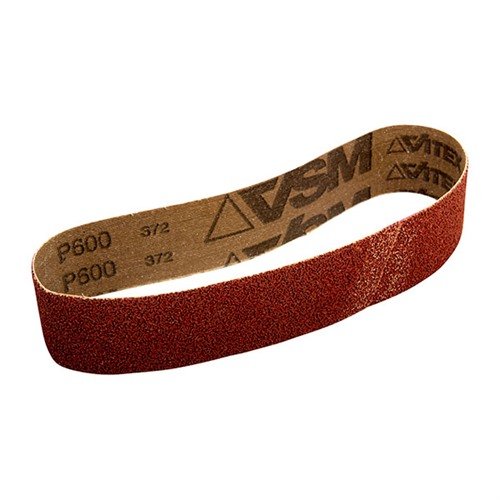 Achieve a superior 600 grit finish with VSM's durable Compact Grain Sanding Belts, designed for Raytech drums, ensuring long-lasting performance.