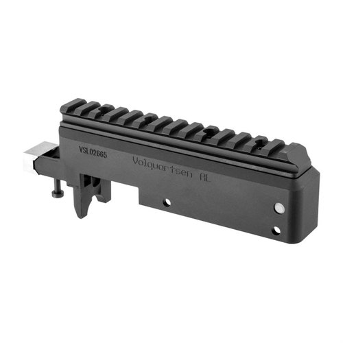 The Volquartsen 10/22® Superlite Receiver is CNC machined from aircraft-quality aluminum, ensuring precision fit, accuracy, and compatibility with various parts.