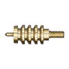.44 caliber Shooter's Choice Pierce Point Jags ensure a perfect fit for cleaning, made from solid brass to prevent scratches, with a pointed tip for centered patches.