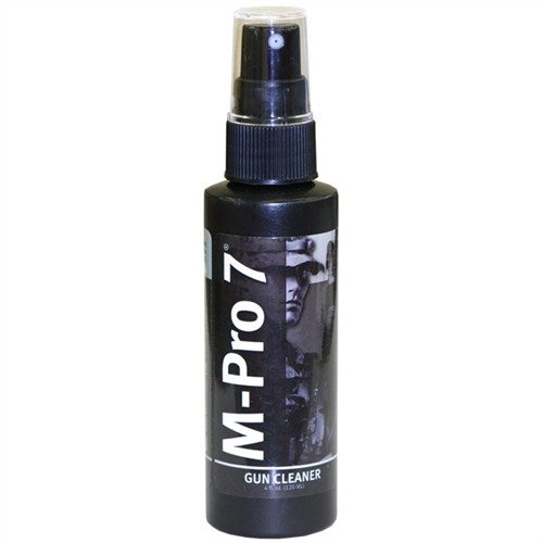M-PRO 7 Gun Cleaner effectively removes carbon, copper, and lead fouling while being safe for all metals; biodegradable and non-toxic for eco-friendly cleaning.