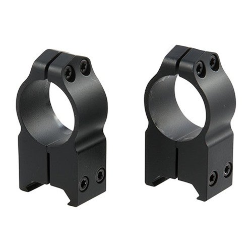 The Warne Maxima Extra-High Rings offer rugged steel construction and close-tolerance dovetails for secure mounting, fitting Warne Maxima, Weaver, and Picatinny bases.