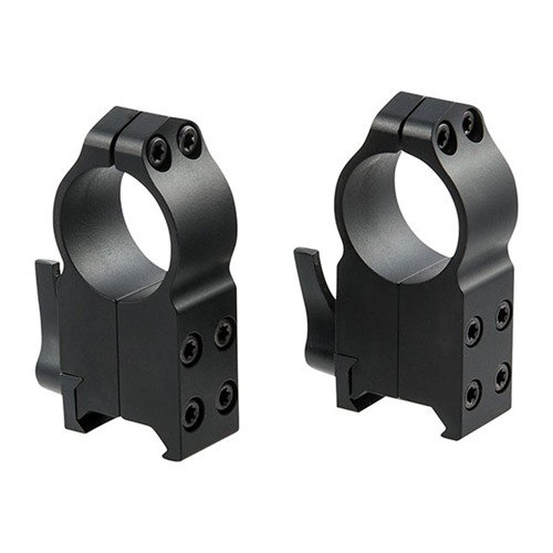 Experience unmatched strength with Warne's Maxima Quick Detach Rings, crafted from all-steel with adjustable levers, designed to fit Weaver-style bases.