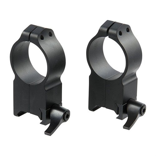 Discover the strength of WARNE's Maxima QD Rings, crafted from all-steel with adjustable levers, designed for Weaver-style bases and available in Ultra High.