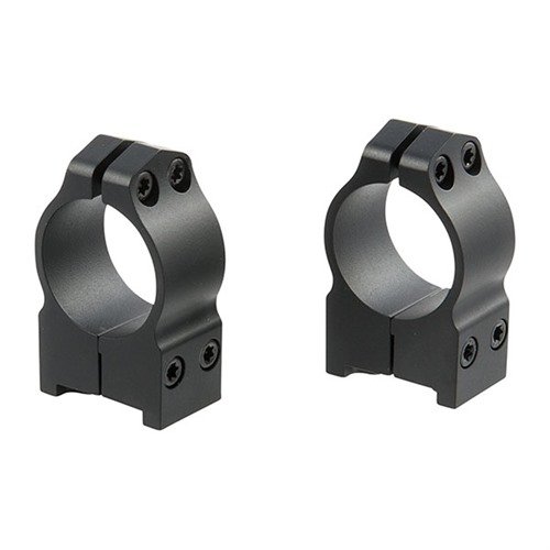 Enhance your shooting accuracy with WARNE's MAXIMA Grooved Receiver Rings, crafted from durable MIM steel with a sleek matte finish, perfect for Ruger firearms.